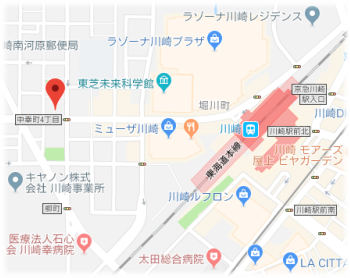 川崎市西口地図