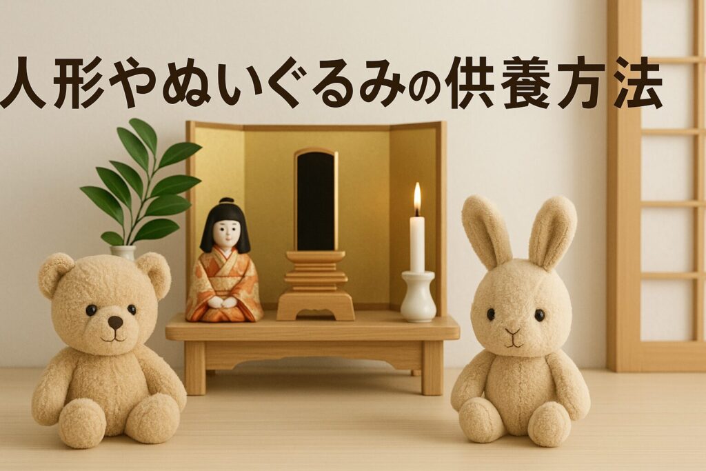 人形やぬいぐるみの供養方法