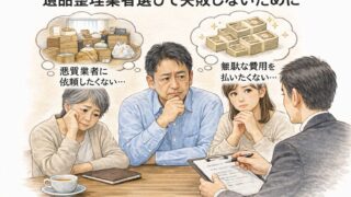 遺品整理業者選びで失敗しないために